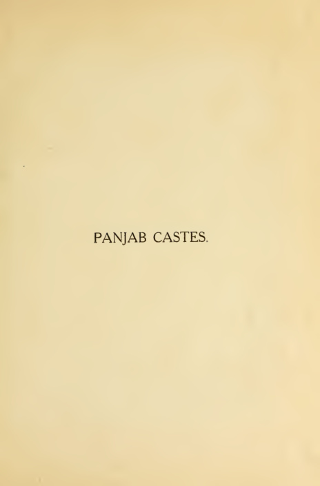 Panjab Castes