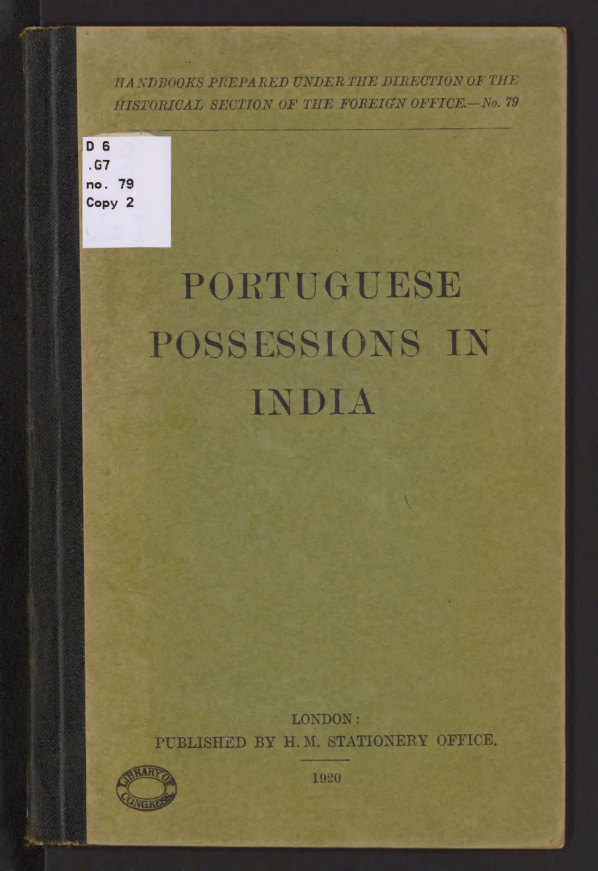 Portuguese possessions in India.